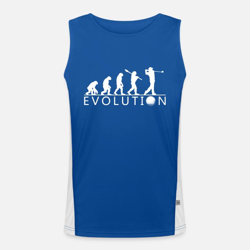 Evolution Of Golf Men's Functional Contrast Tank Top 
