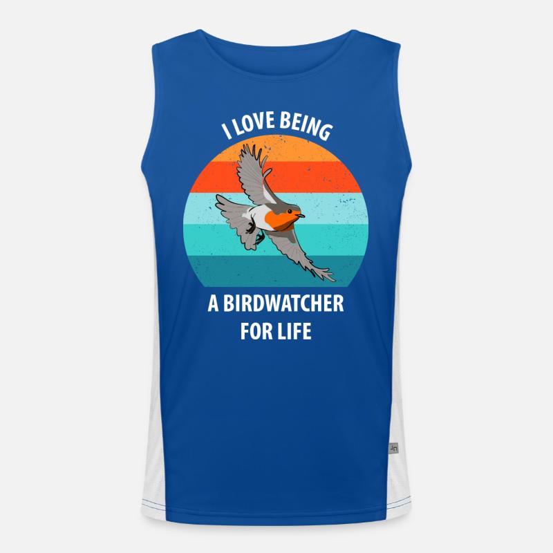 Observation des oiseaux Observation des oiseaux Observation des oiseaux Débardeur respirant contrasté Homme 