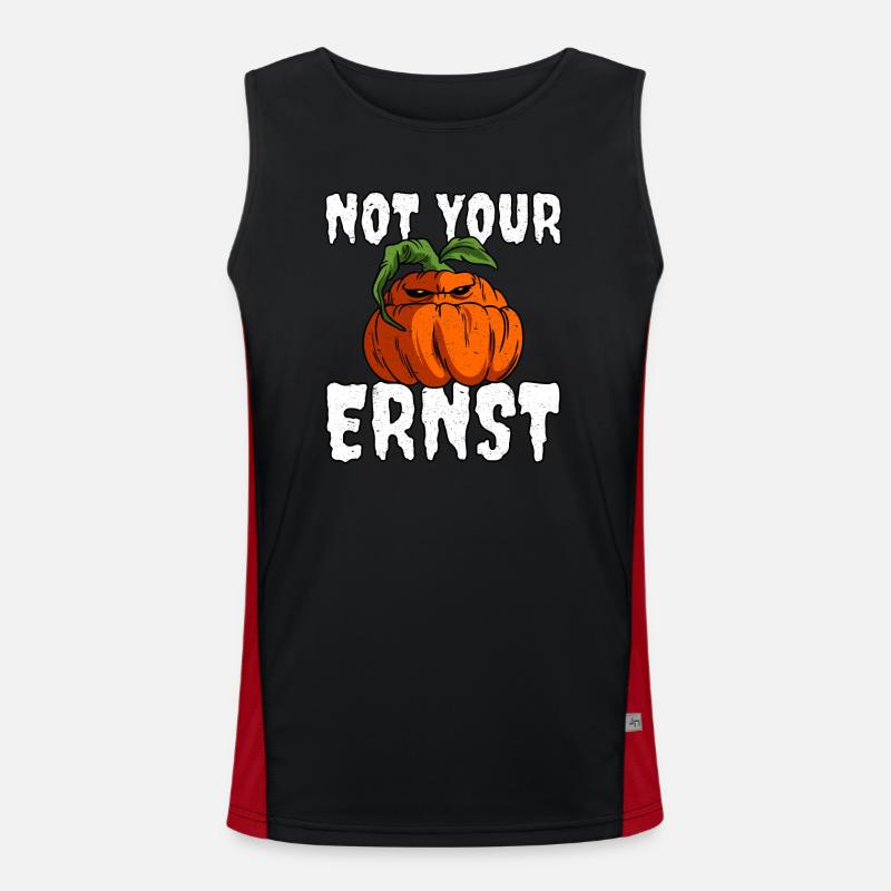 Not Your Ernst Funktionelles Kontrast-Tank Top für Männer 