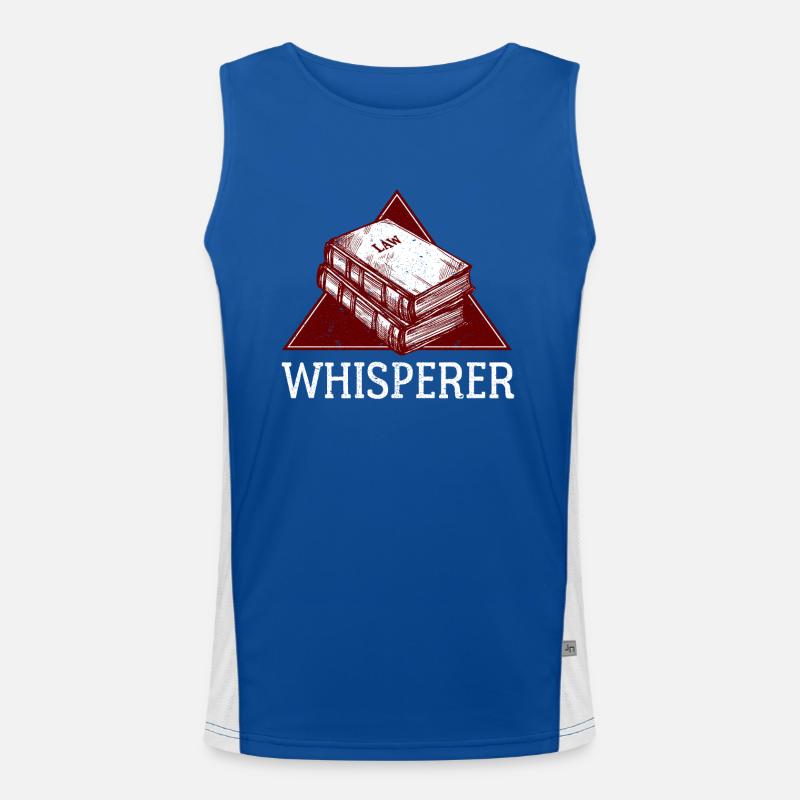 Avocat Avocat Code Vintage Rétro Débardeur respirant contrasté Homme 