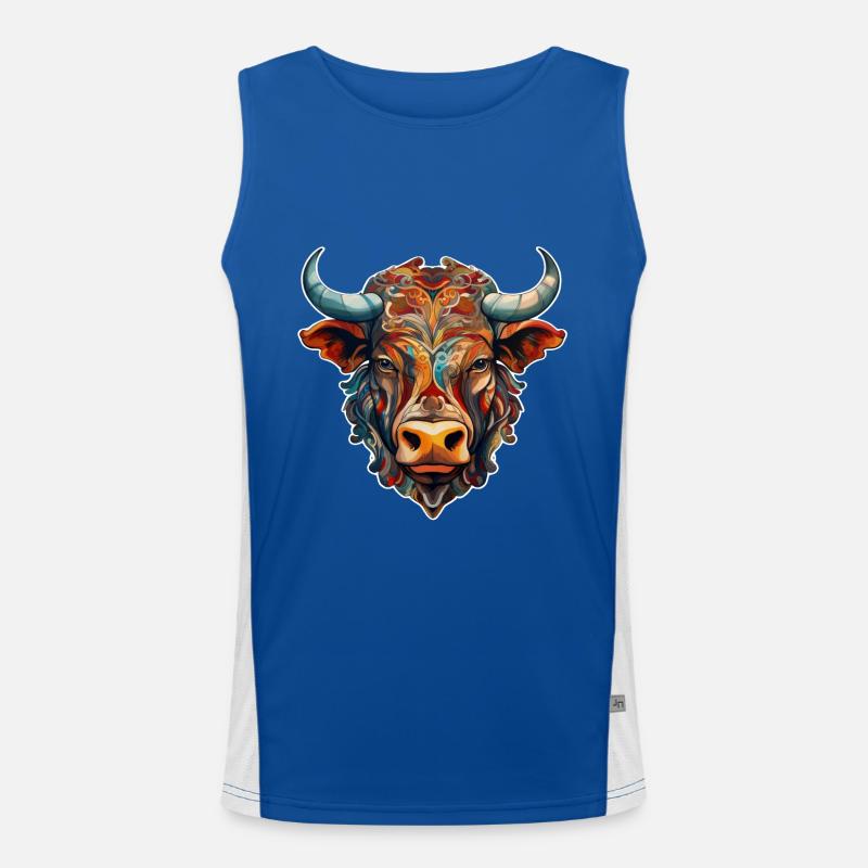 Vache - Tête Débardeur respirant contrasté Homme 