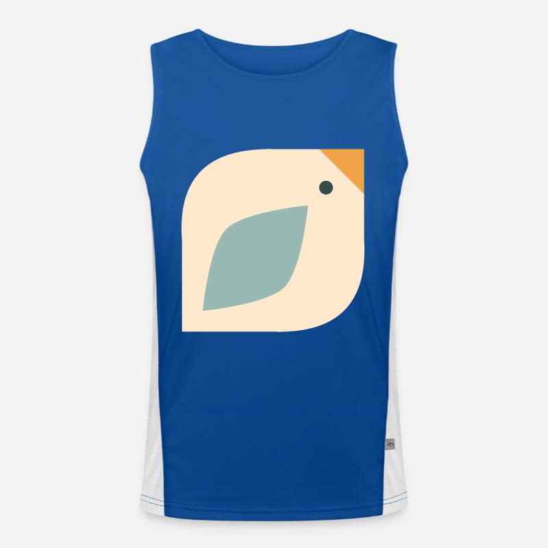 Oiseau doux Débardeur respirant contrasté Homme 