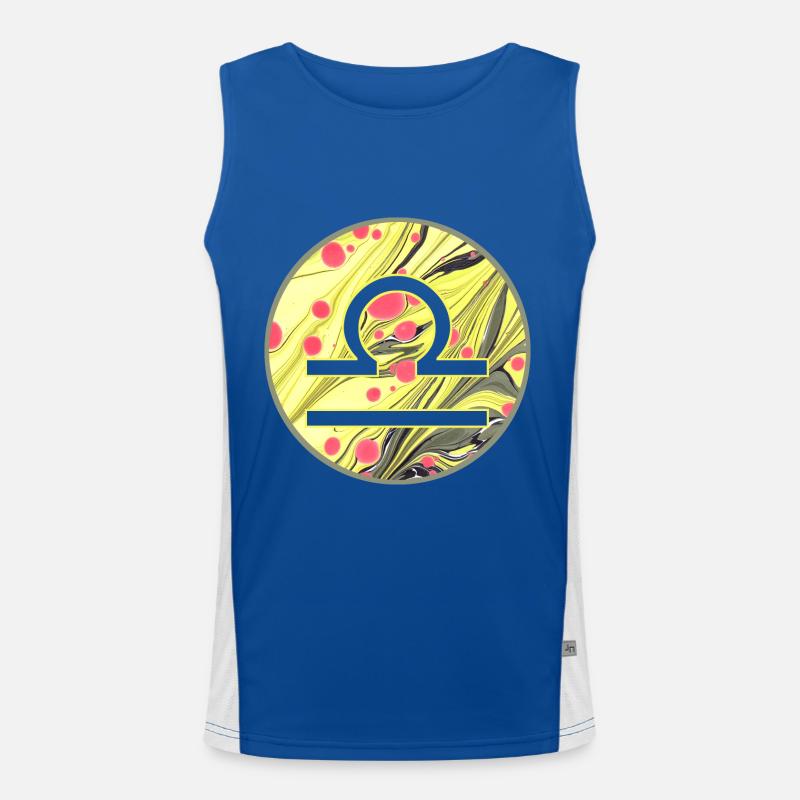 Scale E 114 Men's Functional Contrast Tank Top 