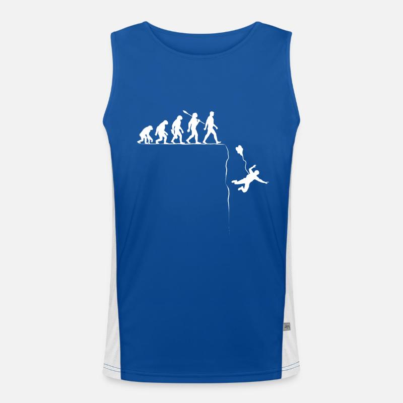 Evolution - Basejump - Basejumper Funktionelles Kontrast-Tank Top für Männer 