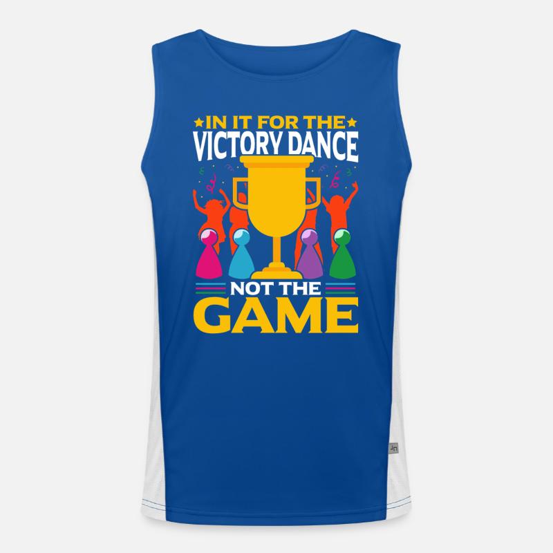 Brettspiele Spaß Und Spiele Brettspiel Humor Witze Funktionelles Kontrast-Tank Top für Männer 
