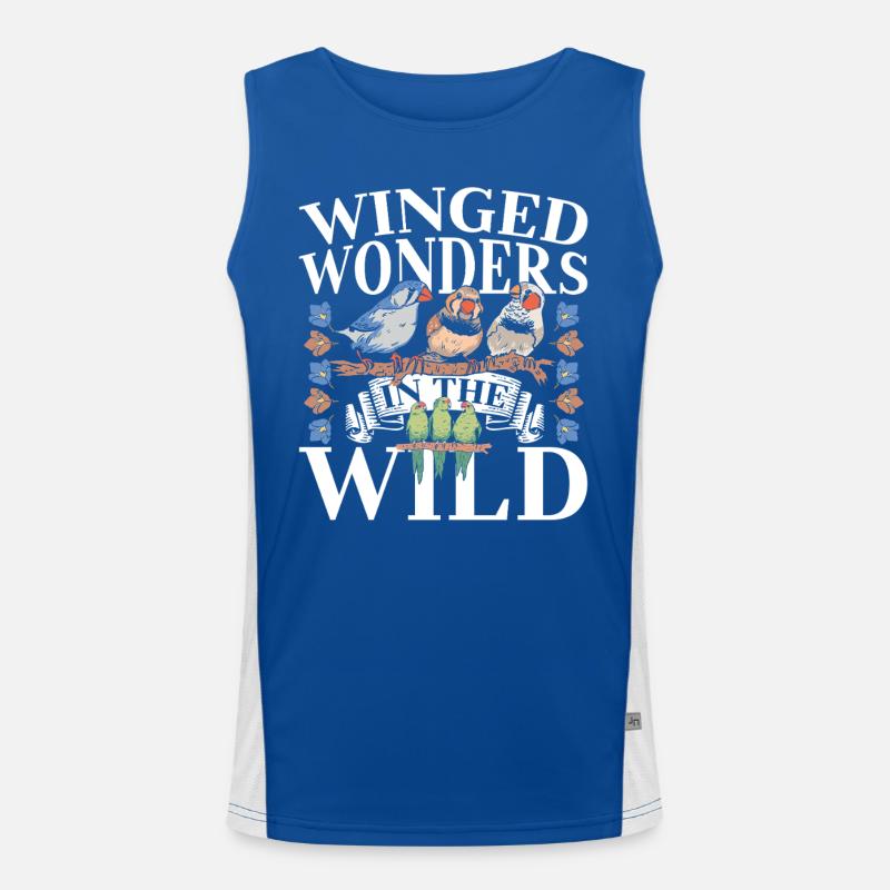 Oiseaux Observation des oiseaux Ornithologues Débardeur respirant contrasté Homme 