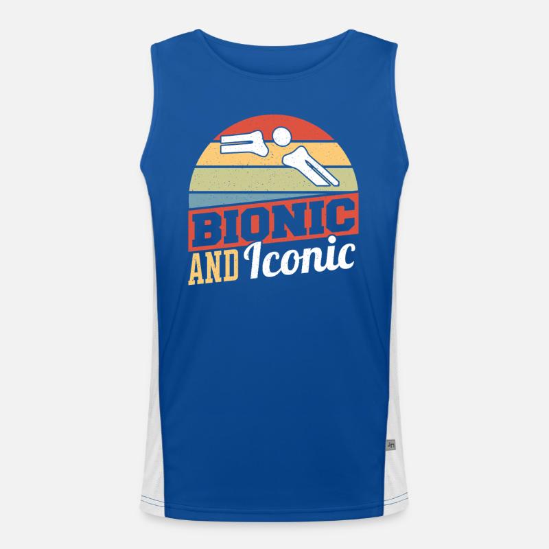 Bionic and iconic Men's Functional Contrast Tank Top 
