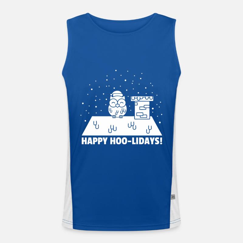 Joyeux Hoo-lidays Débardeur respirant contrasté Homme 