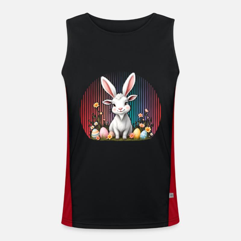 Easter Men's Functional Contrast Tank Top 