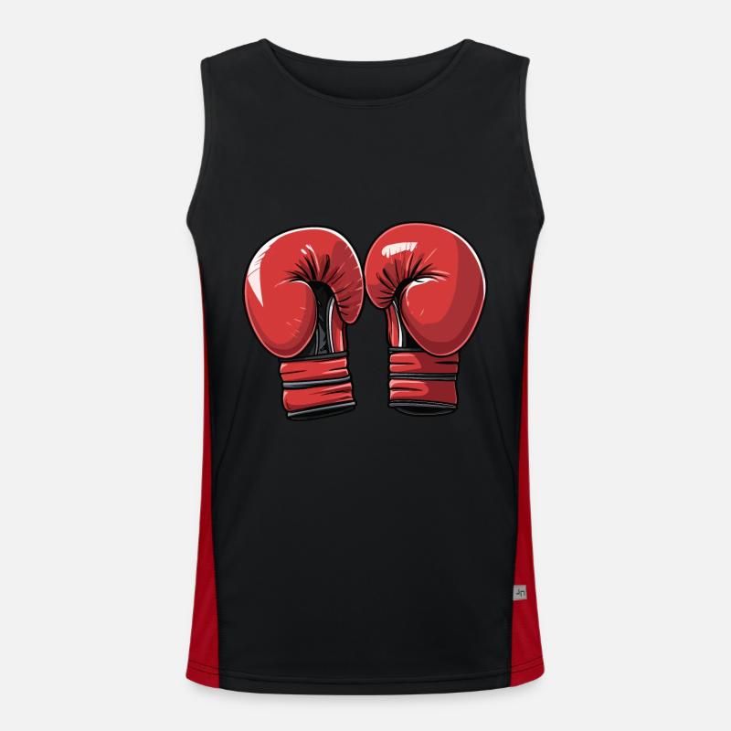 Boxe Débardeur respirant contrasté Homme 