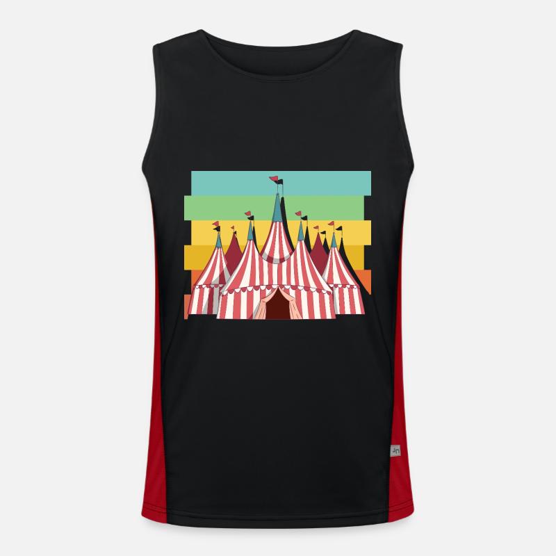 Circus Men's Functional Contrast Tank Top 