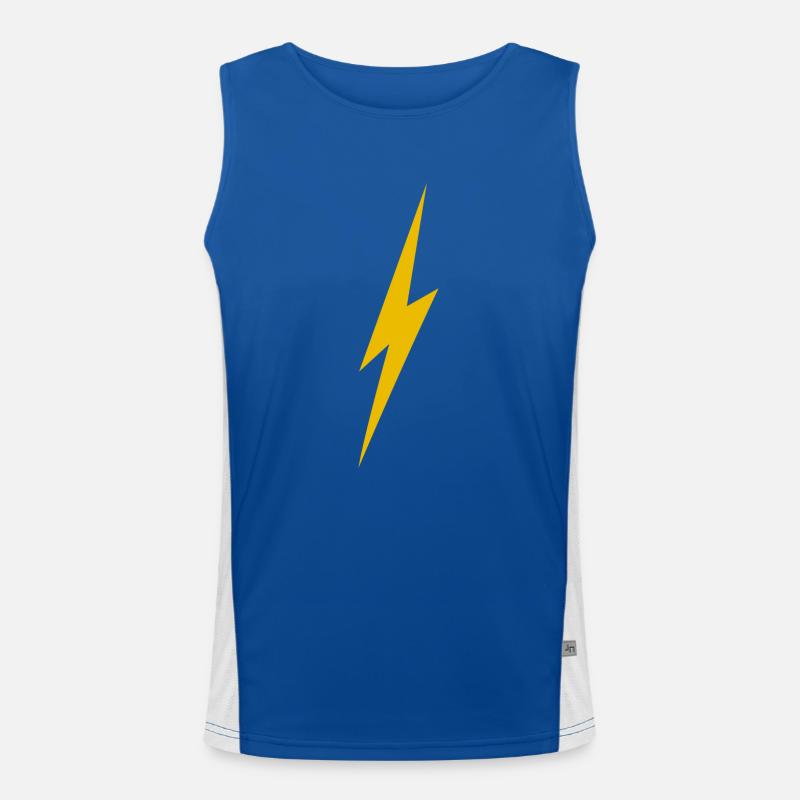 Blitz Funktionelles Kontrast-Tank Top für Männer 