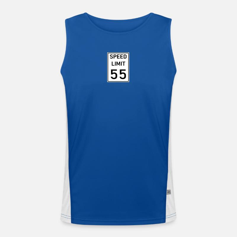 55 Funktionelles Kontrast-Tank Top für Männer 