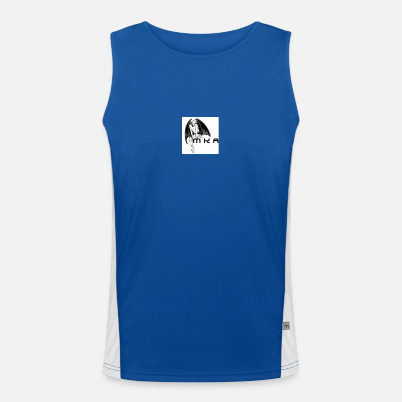 MKA Devil Men's Functional Contrast Tank Top 