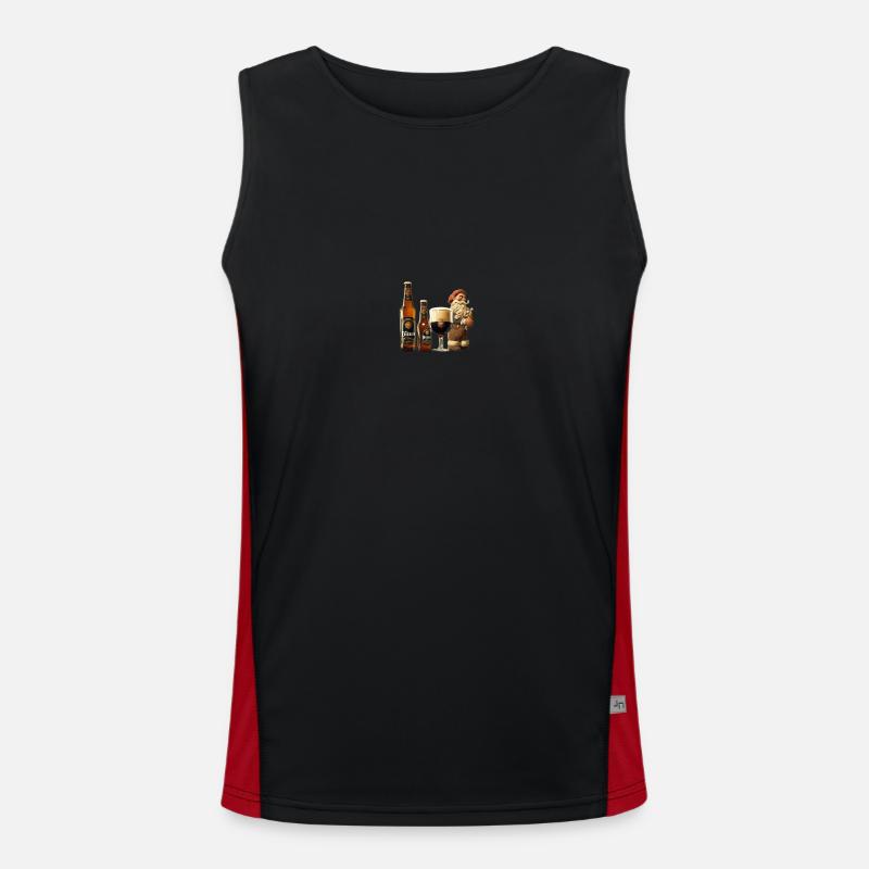 Beer Dwarf Men's Functional Contrast Tank Top 