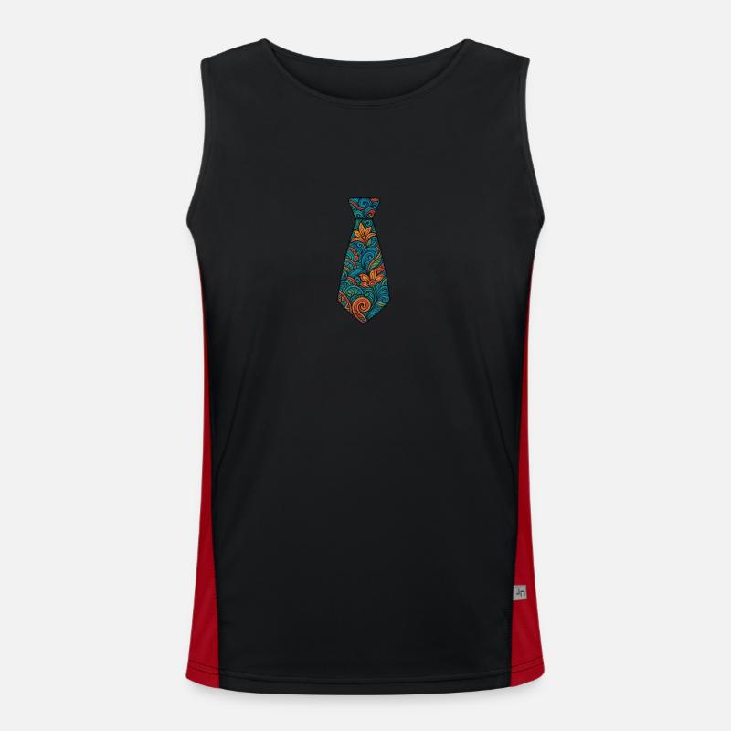 Tie Men's Functional Contrast Tank Top 