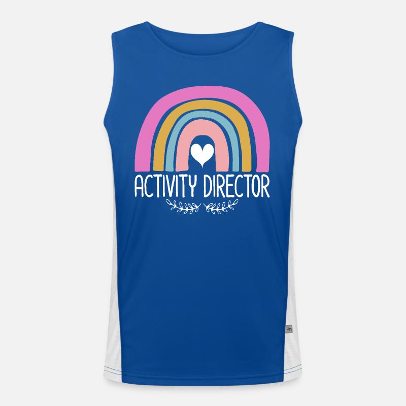 Assistant Business Director Team Men's Functional Contrast Tank Top 