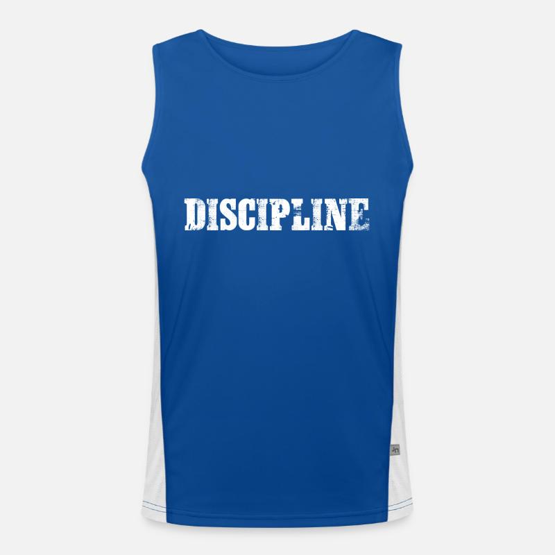 discipline Débardeur respirant contrasté Homme 