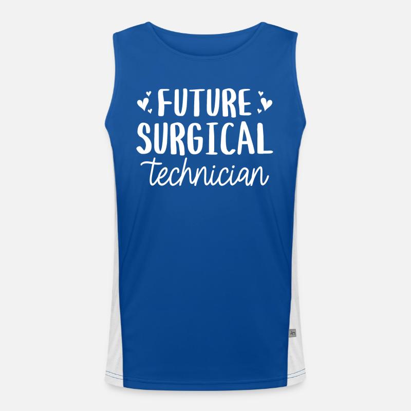 Künftiger Chirurgischer Techniker Funktionelles Kontrast-Tank Top für Männer 