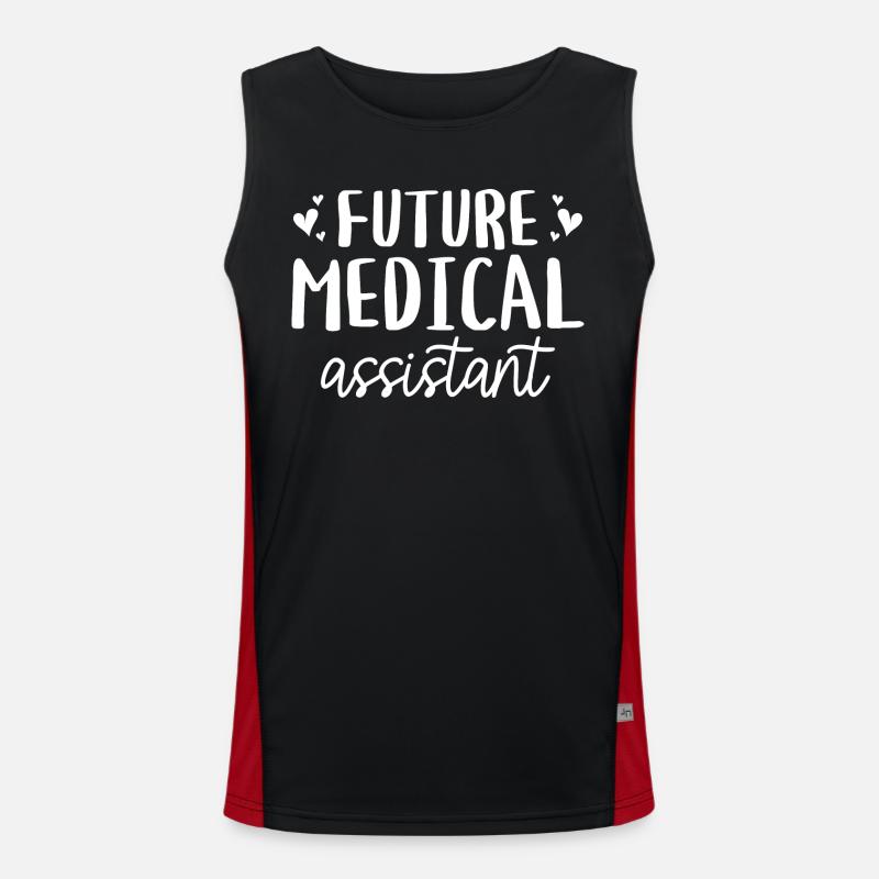 Future Assistante Médicale Certifiée Débardeur respirant contrasté Homme 
