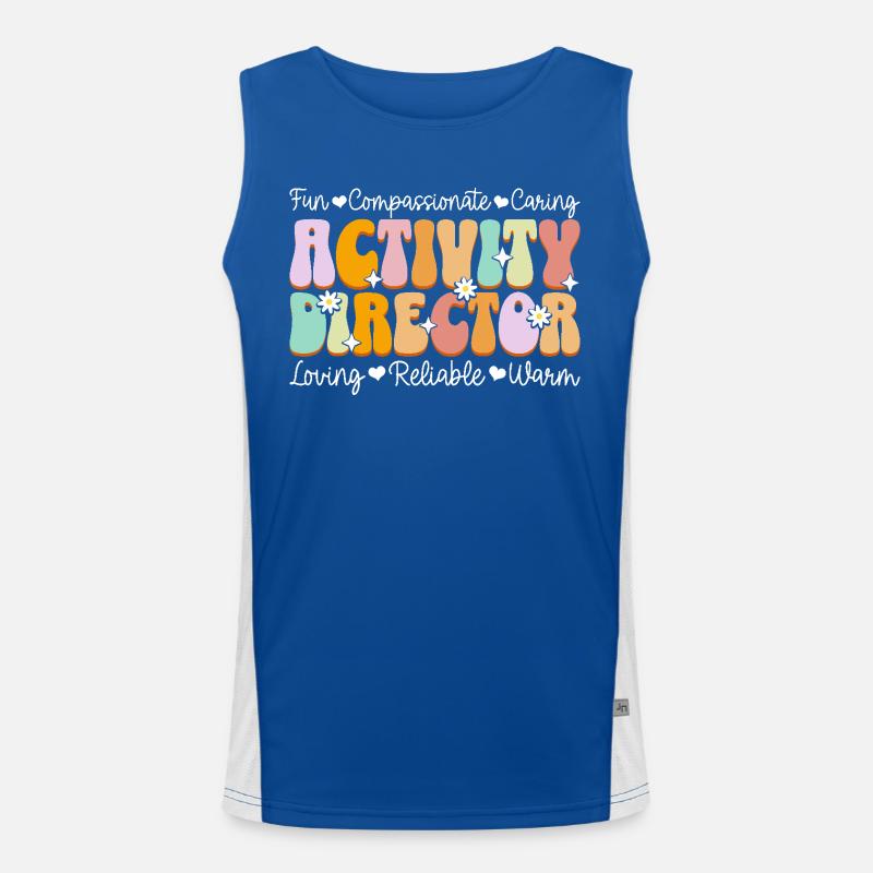 Assistant Équipe Directeur d'Activités Débardeur respirant contrasté Homme 