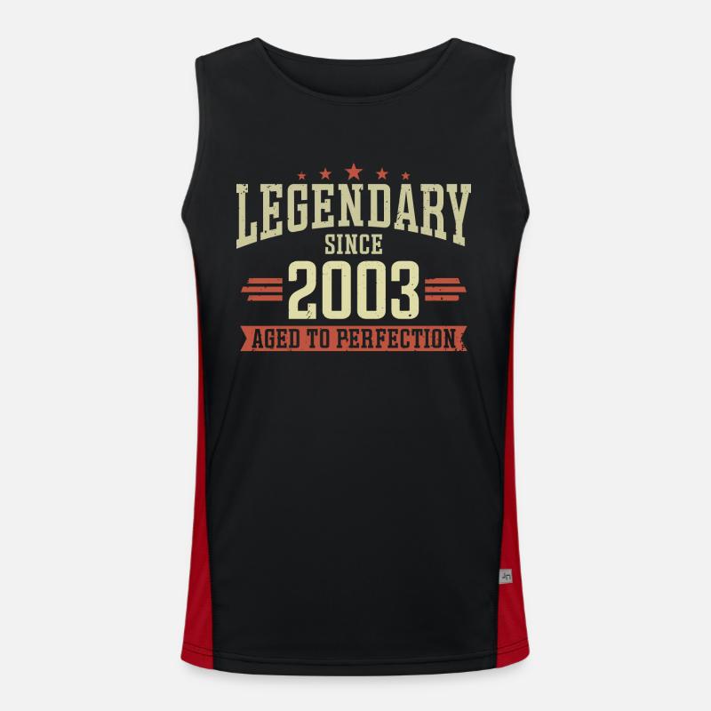 Legendary since 2003 Men's Functional Contrast Tank Top 