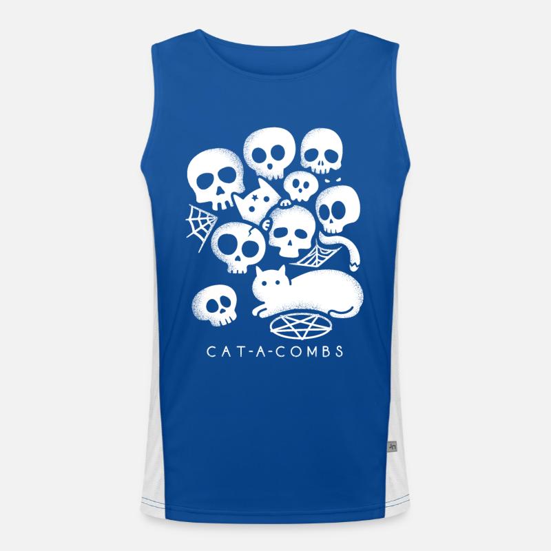 Cat-a-combs Men's Functional Contrast Tank Top 