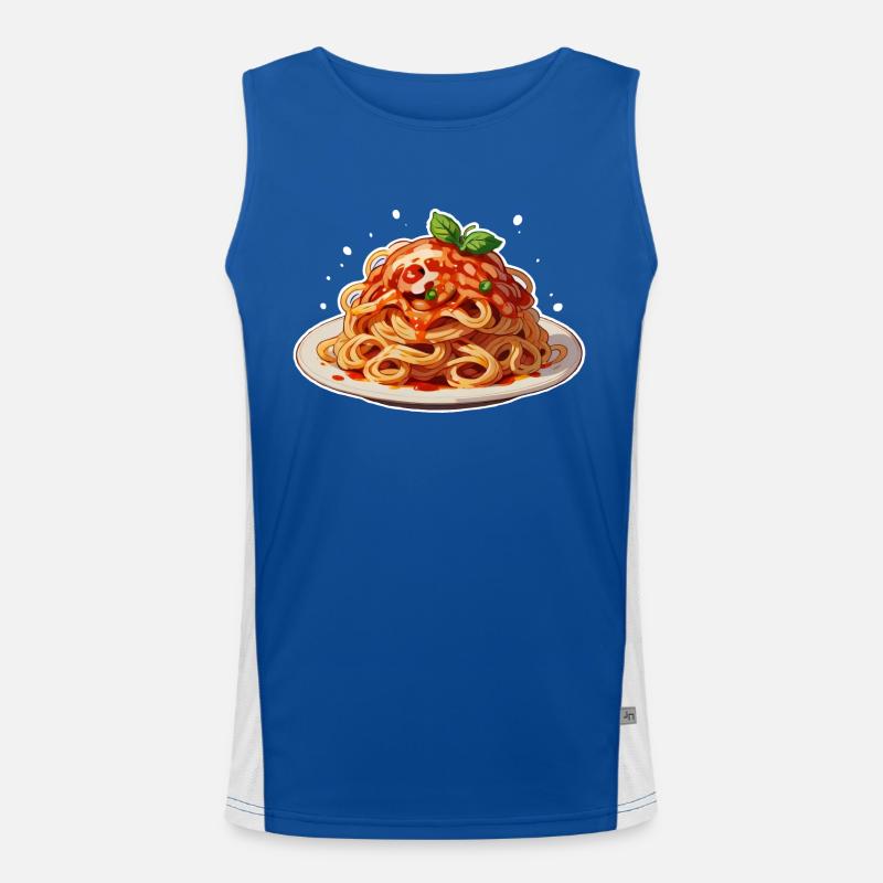 Spaghetti Men's Functional Contrast Tank Top 