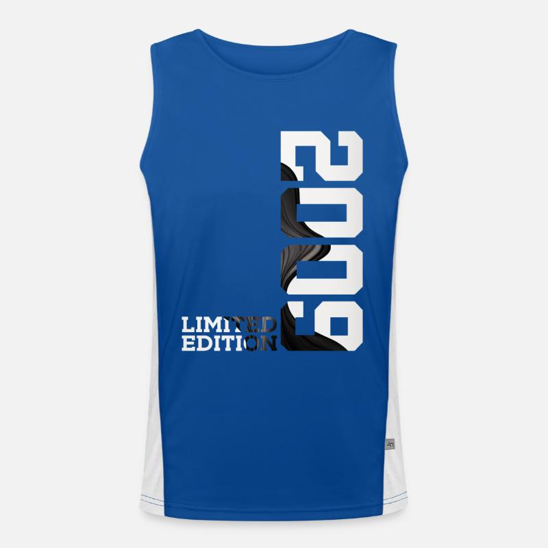 LIMITED EDITION 2009 17TH BIRTHDAY Men's Functional Contrast Tank Top 