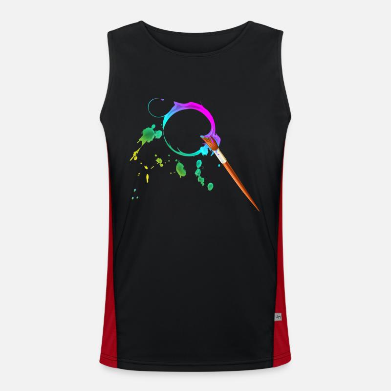 Painter Men's Functional Contrast Tank Top 