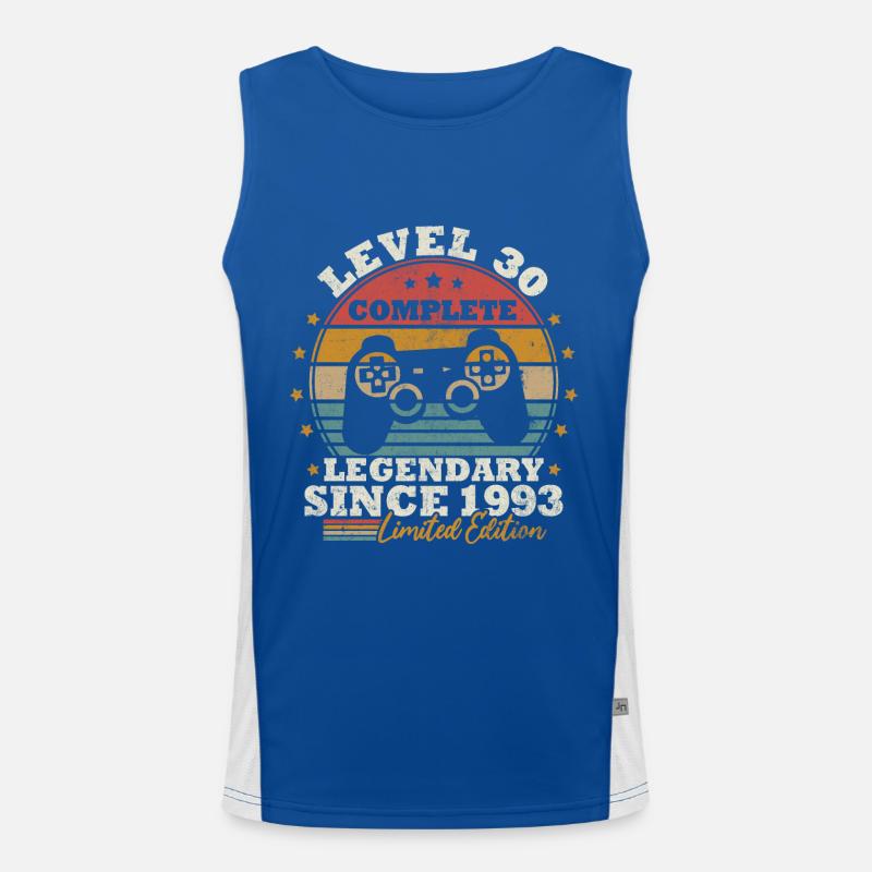 Level 30 freigeschaltet Funktionelles Kontrast-Tank Top für Männer 