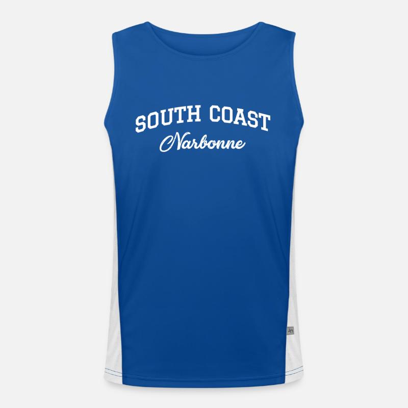 SOUTH COAST Narbonne Men's Functional Contrast Tank Top 