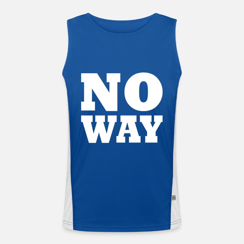 No way Débardeur respirant contrasté Homme 