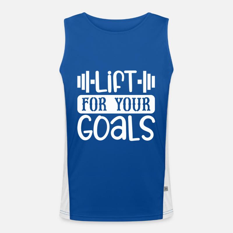 Ascenseur pour vos objectifs Débardeur respirant contrasté Homme 