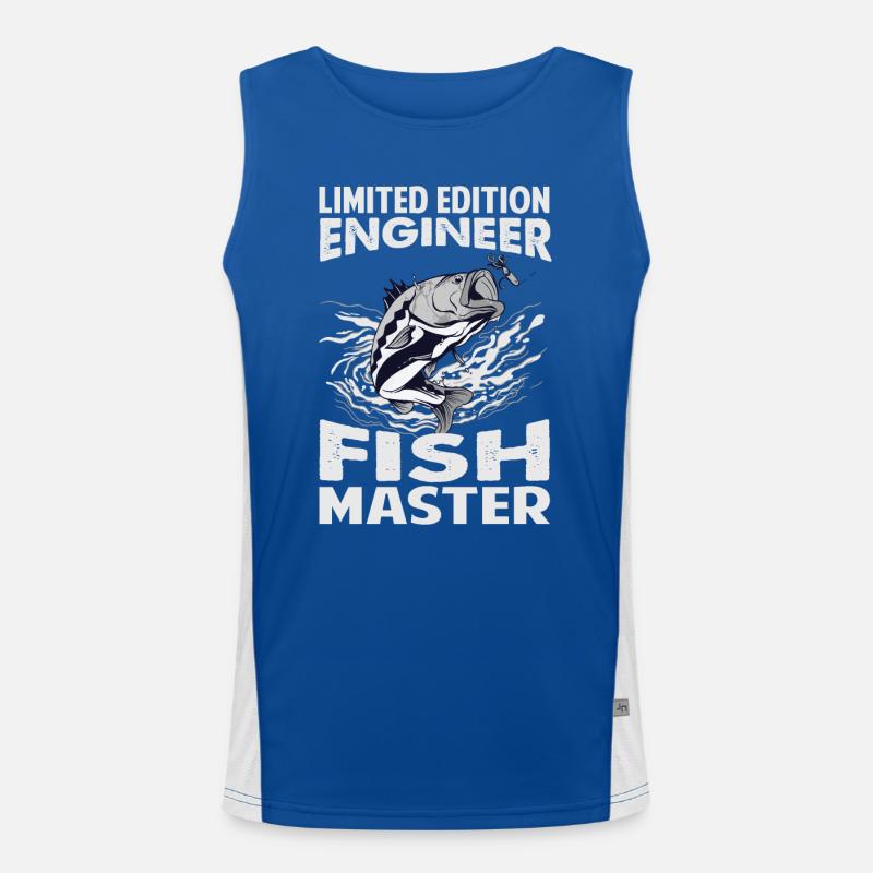 Édition Limitée Engineer Fish Master - Pêche - F Débardeur respirant contrasté Homme 
