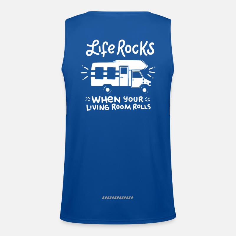 camping Débardeur respirant contrasté Homme 