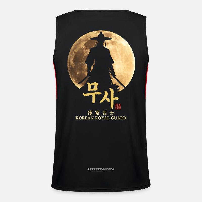 Koreanischer Königlicher Wächter Funktionelles Kontrast-Tank Top für Männer