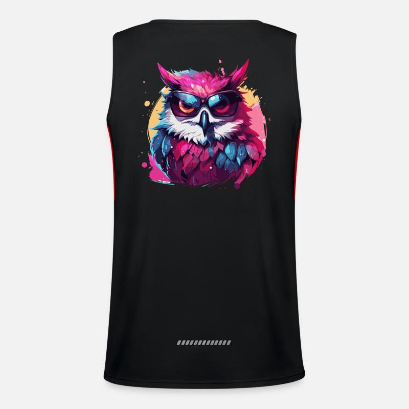 Knowledge Owl Men's Functional Contrast Tank Top 