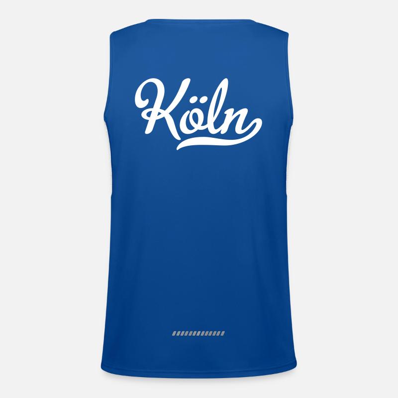 Cologne Men's Functional Contrast Tank Top 