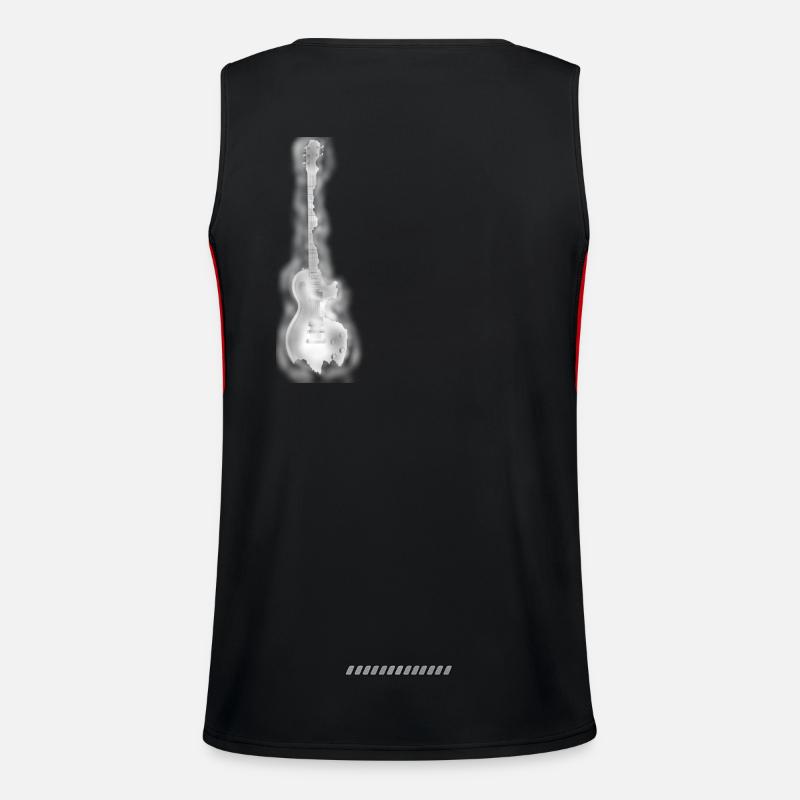 Electric guitar, guitar Men's Functional Contrast Tank Top 