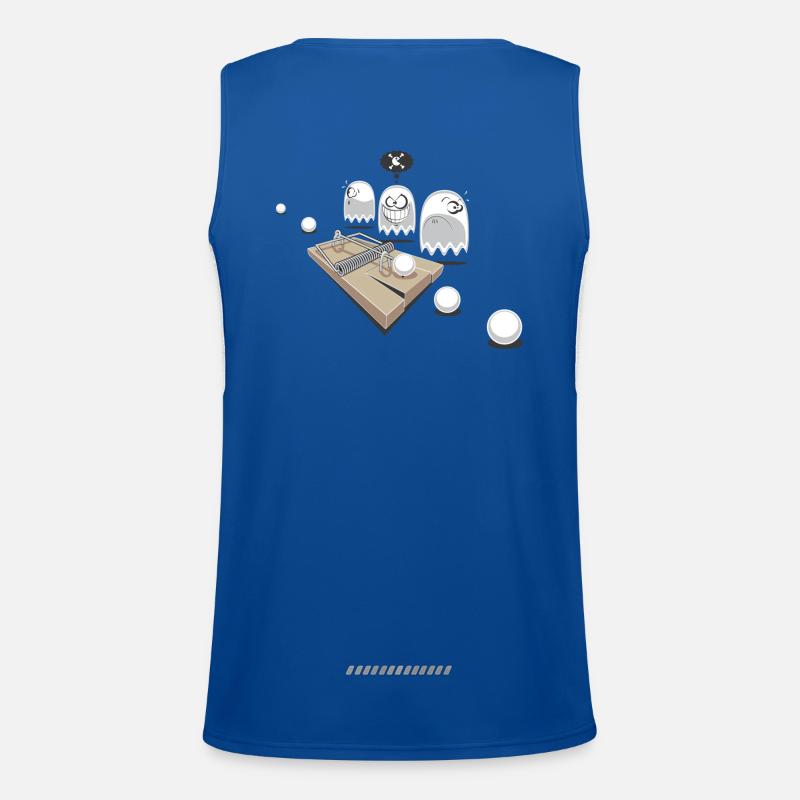 Fangen Pac! Funktionelles Kontrast-Tank Top für Männer 