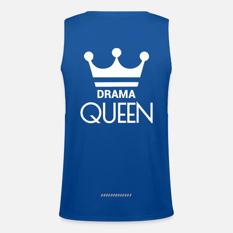 DRAMA QUEEN Men's Functional Contrast Tank Top 