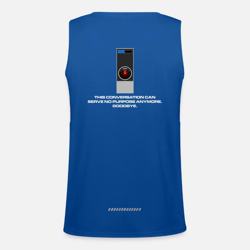It's no use, Dave. Men's Functional Contrast Tank Top 