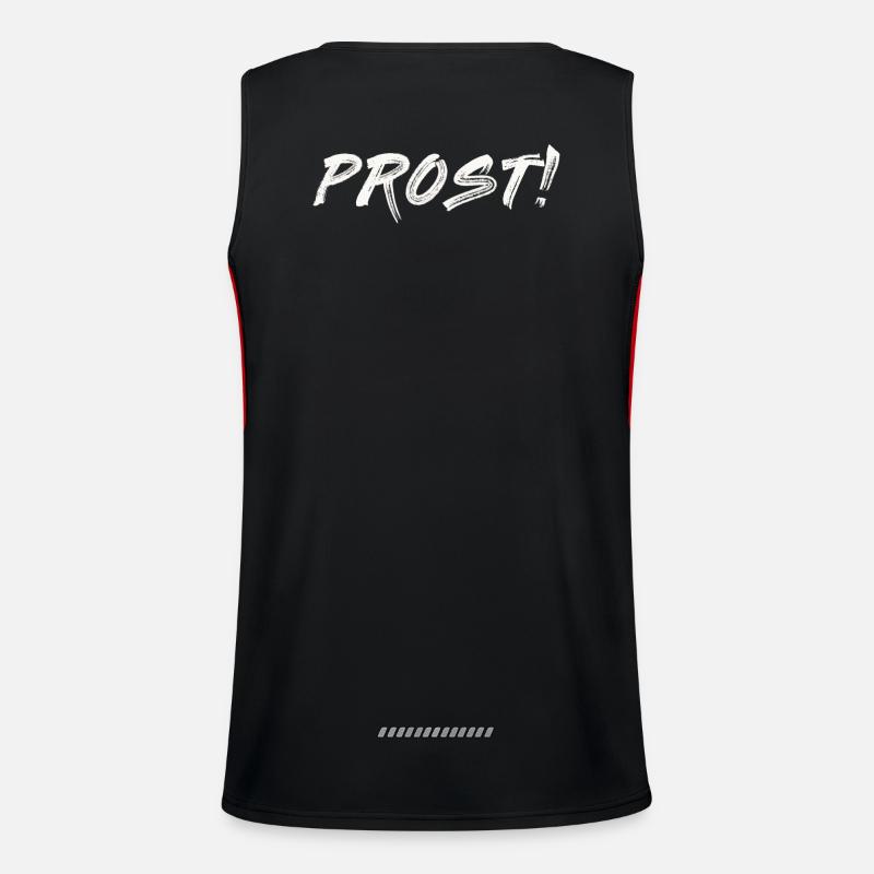 Prost Men's Functional Contrast Tank Top 