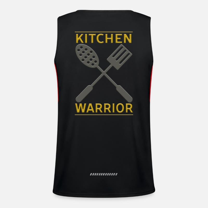 Kitchen Warrior - Kitchen Warrior Men's Functional Contrast Tank Top 