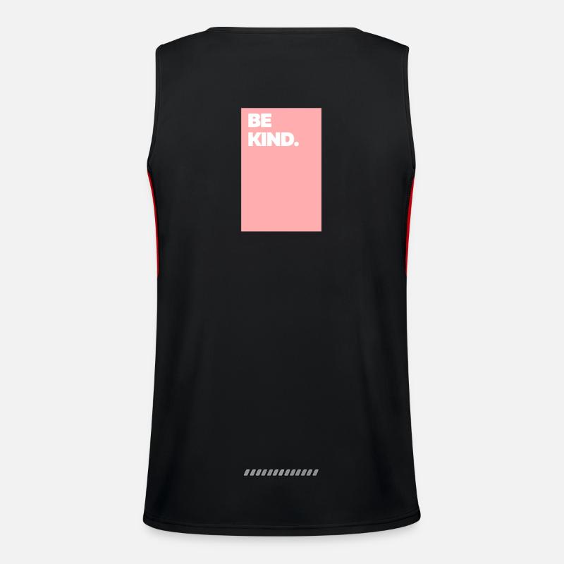 Be Kind Men's Functional Contrast Tank Top 