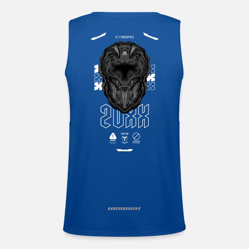 Cyborg 20XX Débardeur respirant contrasté Homme 