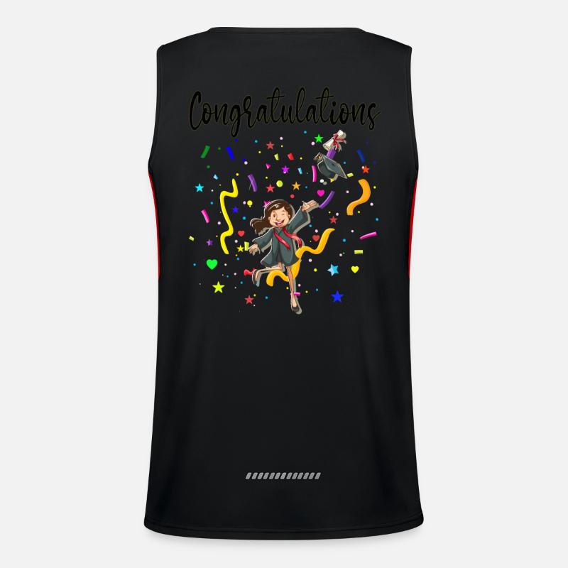 Congratulations Men's Functional Contrast Tank Top 