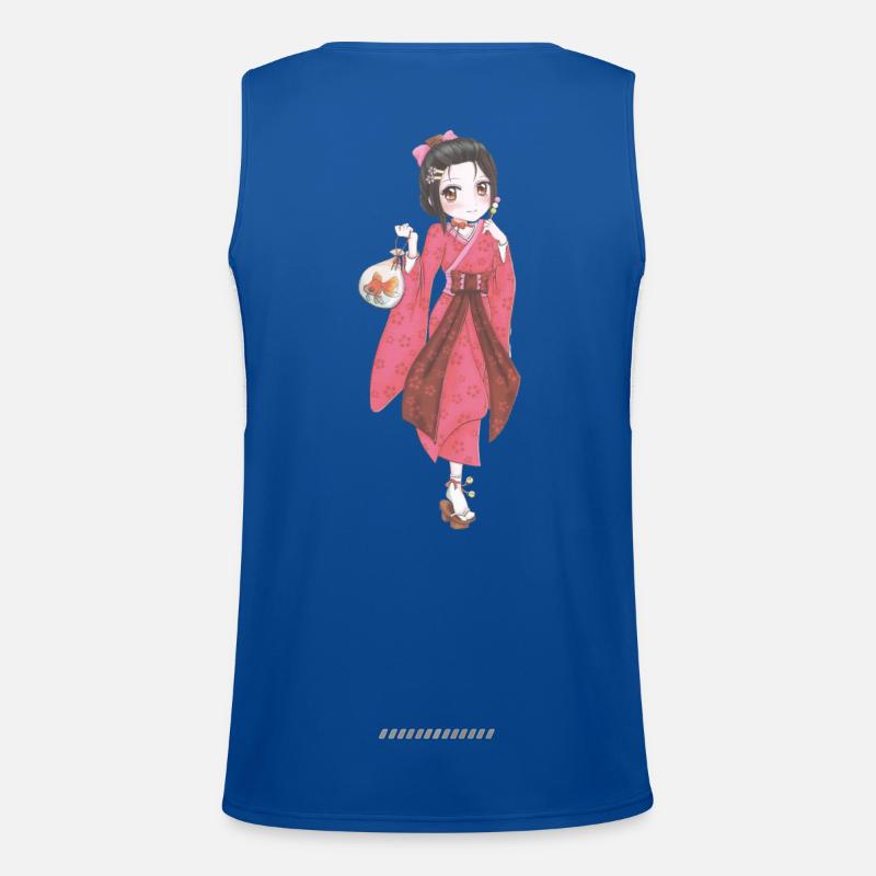 Mangas Débardeur respirant contrasté Homme 