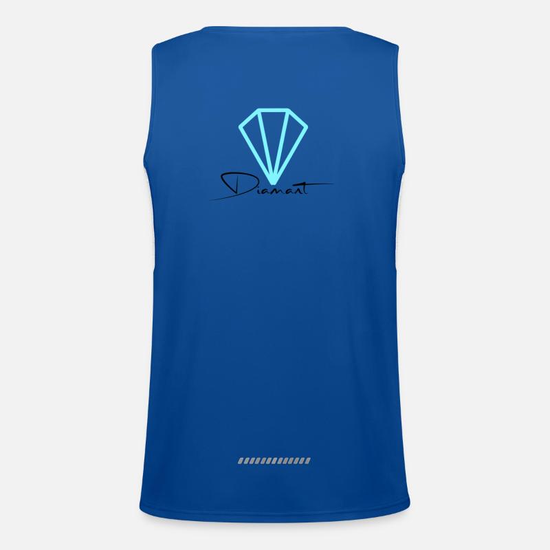 Gemstone Diamond Men's Functional Contrast Tank Top 